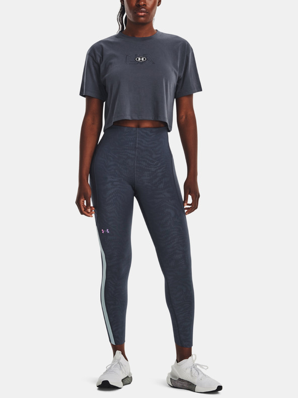 Under Armour Dámske tričko Under Armour UA BRANDED LOGO CROP SS