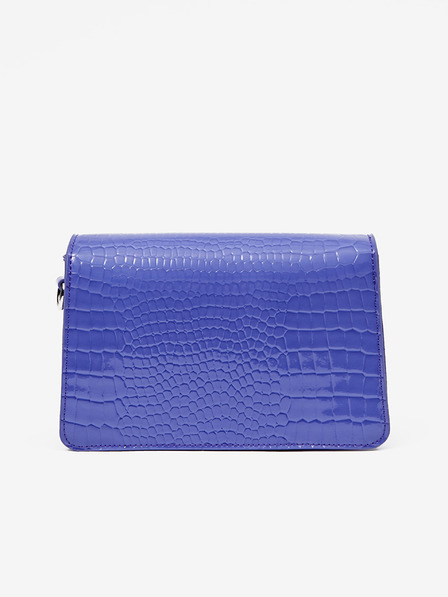 Pieces Svetlofialová dámska crossbody kabelka s krokodílím vzorom Pieces Bunna