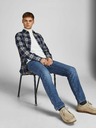 Jack & Jones Modré slim fit džínsy Jack & Jones Mike