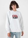 Diesel Biela dámska mikina Diesel F-Ang
