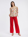 Orsay Červeno-krémová blúzka ORSAY