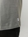 Jack & Jones Šedé pánske základné tričko Jack & Jones Organic