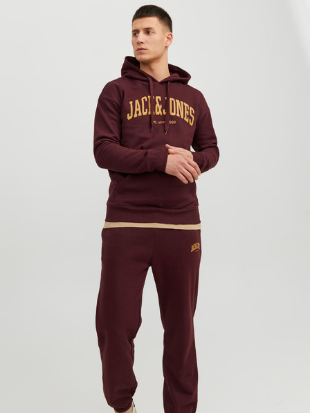Jack & Jones Vínová pánska mikina Jack & Jones Josh