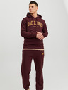 Jack & Jones Vínová pánska mikina Jack & Jones Josh