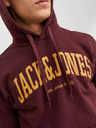 Jack & Jones Vínová pánska mikina Jack & Jones Josh