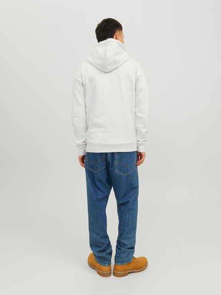 Jack & Jones Svetlošedá pánska opálená mikina Jack & Jones Josh