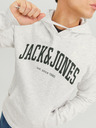 Jack & Jones Svetlošedá pánska opálená mikina Jack & Jones Josh