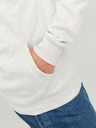 Jack & Jones Svetlošedá pánska opálená mikina Jack & Jones Josh