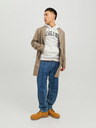 Jack & Jones Svetlošedá pánska opálená mikina Jack & Jones Josh