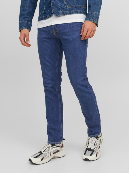 Jack & Jones Modré pánske slim fit džínsy Jack & Jones Tim