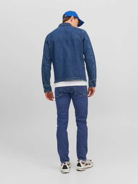 Jack & Jones Modré pánske slim fit džínsy Jack & Jones Tim