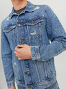 Jack & Jones Modrá pánska džínsová bunda Jack & Jones