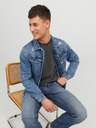 Jack & Jones Modrá pánska džínsová bunda Jack & Jones