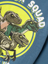 name it Modré chlapčenské tričko s dlhým rukávom meno Jinus Jurassic