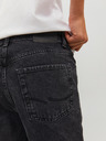 Jack & Jones Čierne chlapčenské džínsy Jack & Jones Chris