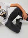 Jack & Jones Čierne chlapčenské džínsy Jack & Jones Chris