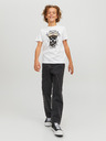 Jack & Jones Čierne chlapčenské džínsy Jack & Jones Chris