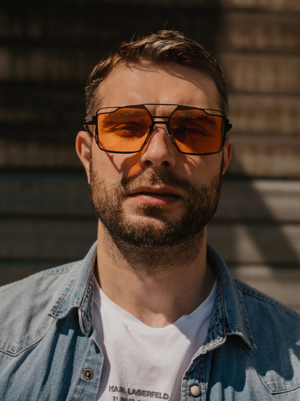 VEYREY Steampunk Bugial Slnečné okuliare