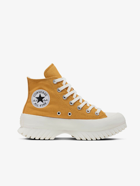 Converse Horčicové dámske členkové tenisky na platforme Converse Chuck Taylor All Star Lugged 2.0