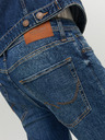 Jack & Jones Tmavomodré pánske džínsy rovného strihu Jack & Jones Mike