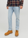 Jack & Jones Svetlomodré pánske džínsy rovného strihu Jack & Jones Chris