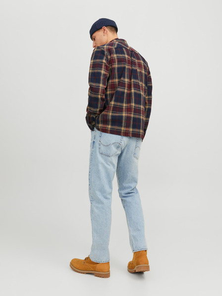 Jack & Jones Svetlomodré pánske džínsy rovného strihu Jack & Jones Chris