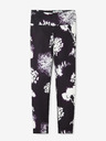 Desigual Bielo-čierne dámske vzorované legíny Desigual Agnes