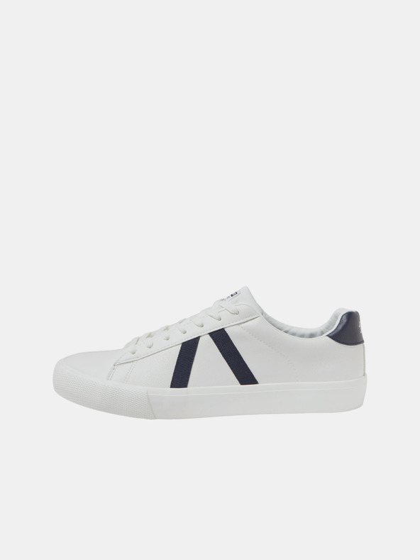 Jack & Jones Biele pánske tenisky Jack & Jones Freeman