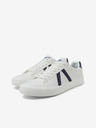 Jack & Jones Biele pánske tenisky Jack & Jones Freeman
