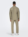ONLY & SONS Béžové pánske chino nohavice ONLY & SONS Kent