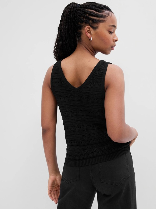 GAP Háčkovaný tielkový top GAP