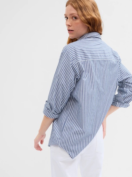 GAP Bavlnená košeľa oversize GAP