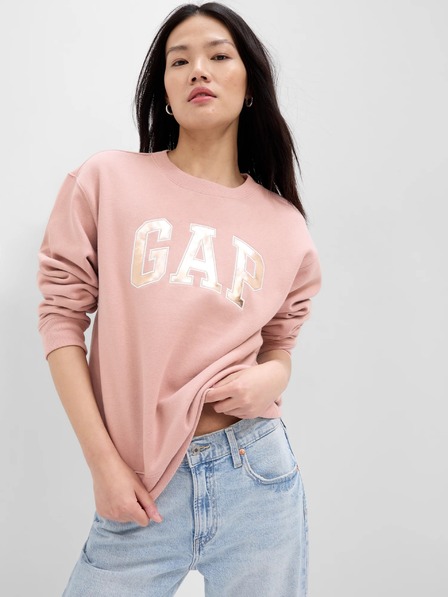 GAP Mikina logo GAP fleece