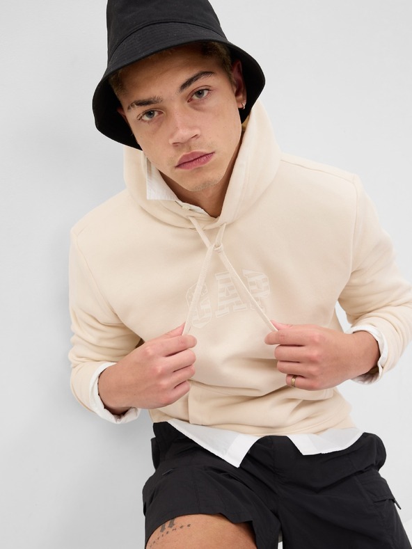 GAP Mikina s logom a kapucňou GAP