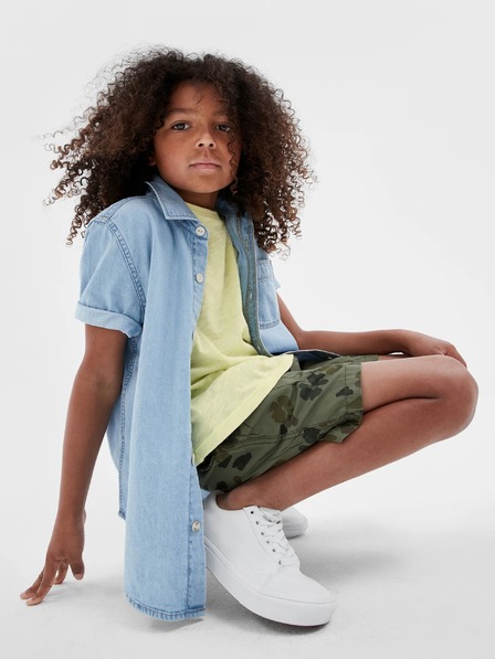 GAP Detská chambray košeľa GAP