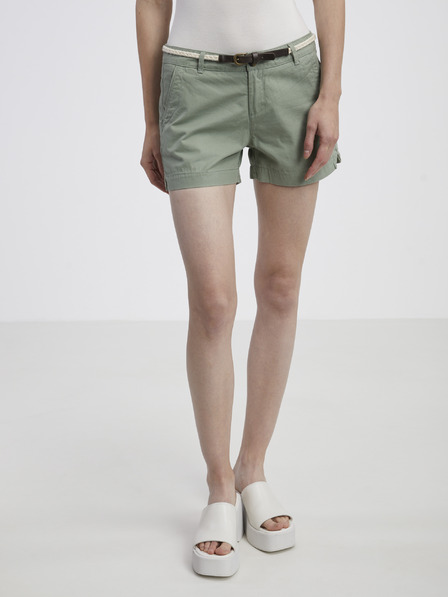 CAMAIEU Khaki dámske šortky CAMAIEU