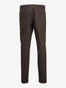 Jack & Jones Tmavohnedé pánske oblekové nohavice Jack & Jones Solaris