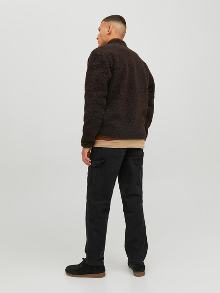 Jack & Jones Čierne pánske nohavice Jack & Jones Kane
