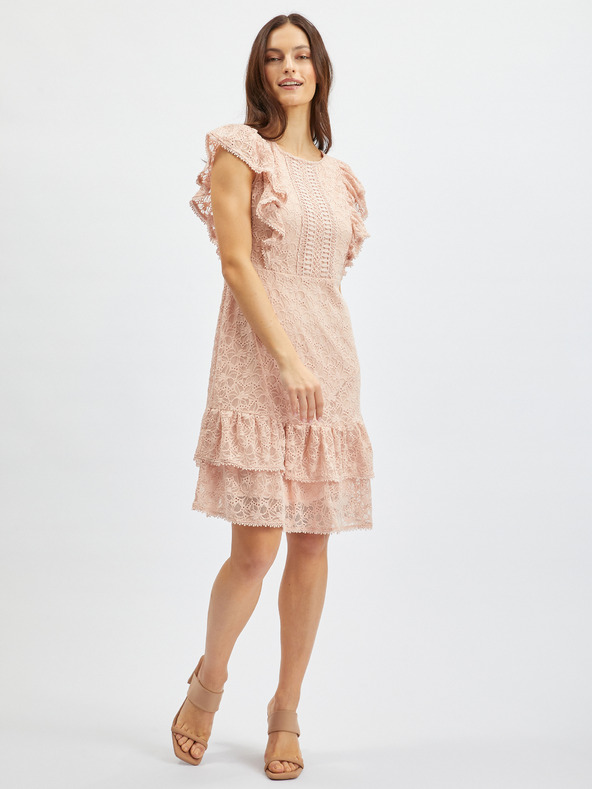 Orsay Staroružové dámske šaty s čipkou ORSAY