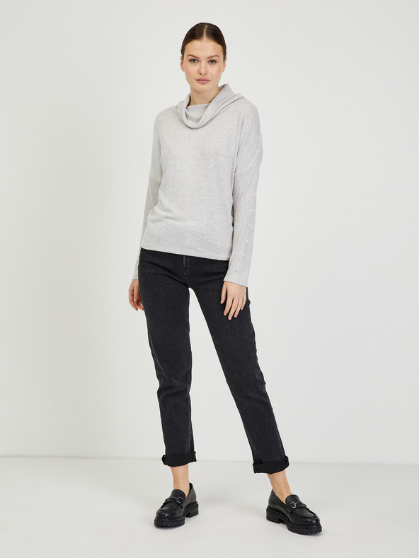 Orsay Svetlošedý dámsky rolák ORSAY Píla