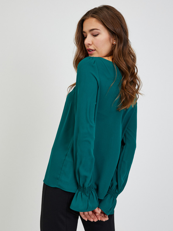Orsay Zelená dámska blúzka ORSAY