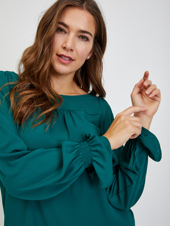Orsay Zelená dámska blúzka ORSAY