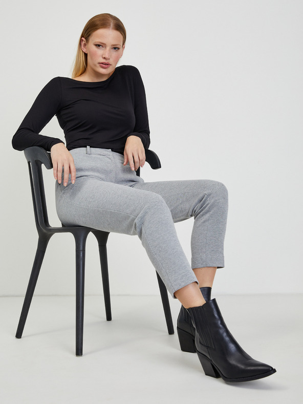 Orsay Čierne dámske polo tričko ORSAY