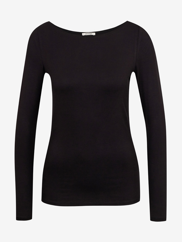 Orsay Čierne dámske polo tričko ORSAY