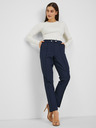 Orsay Tmavomodré dámske nohavice ORSAY