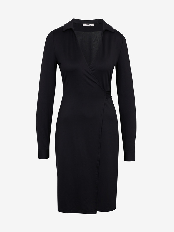 Orsay Čierne dámske šaty ORSAY