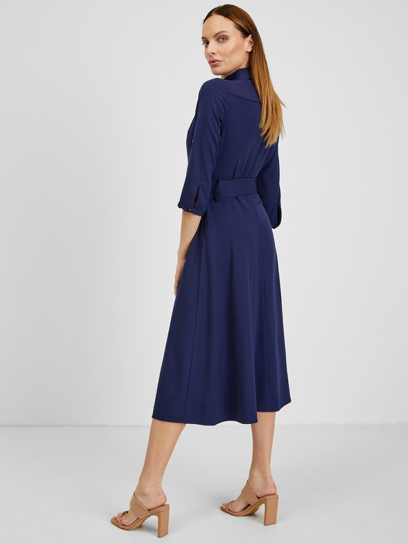 Orsay Tmavomodré dámske šaty ORSAY