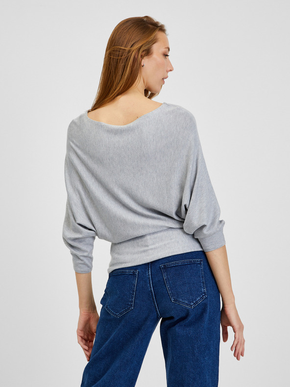 Orsay Svetlosivý dámsky sveter ORSAY