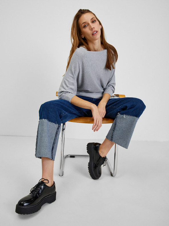 Orsay Svetlosivý dámsky sveter ORSAY