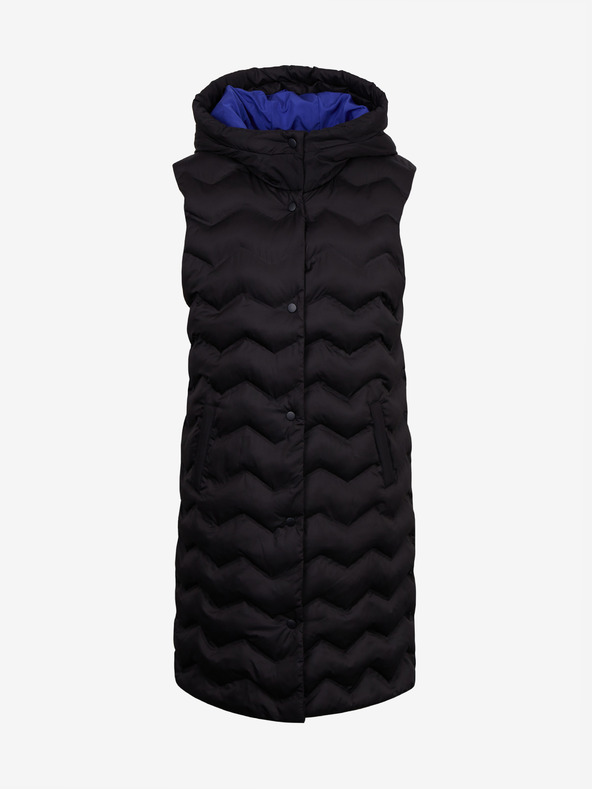 Orsay Čierna dámska prešívaná vesta ORSAY